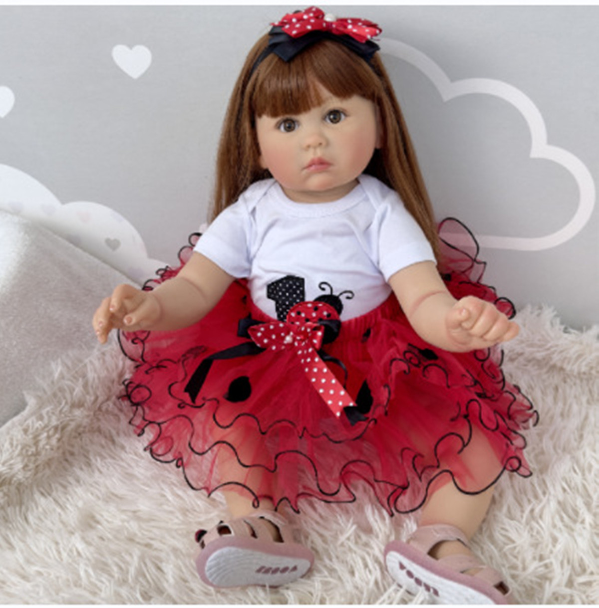 70cm Silicone Reborn Dolls Lif - Kids Ethnic Fashion ulasan dan harga