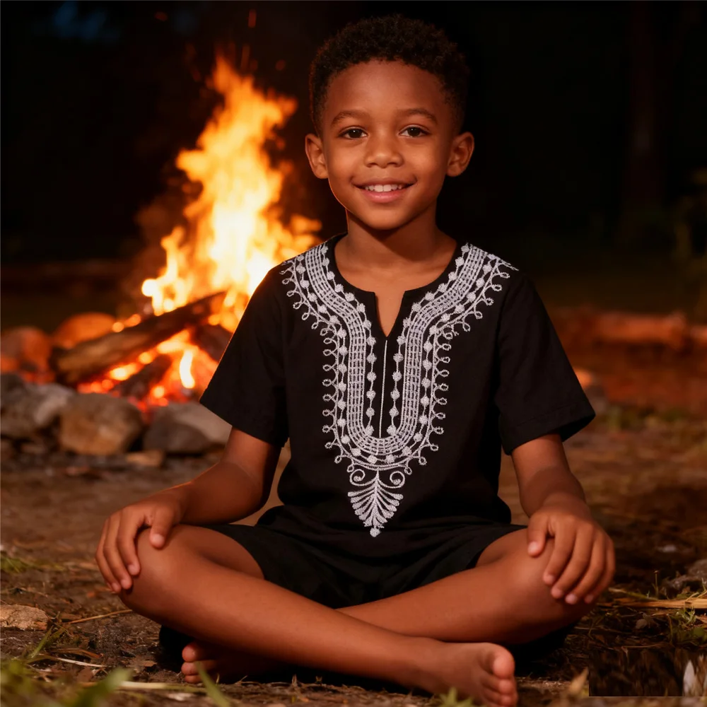 Vintage Ethnic T Shirts for 3- - Kids Ethnic Fashion ulasan dan harga