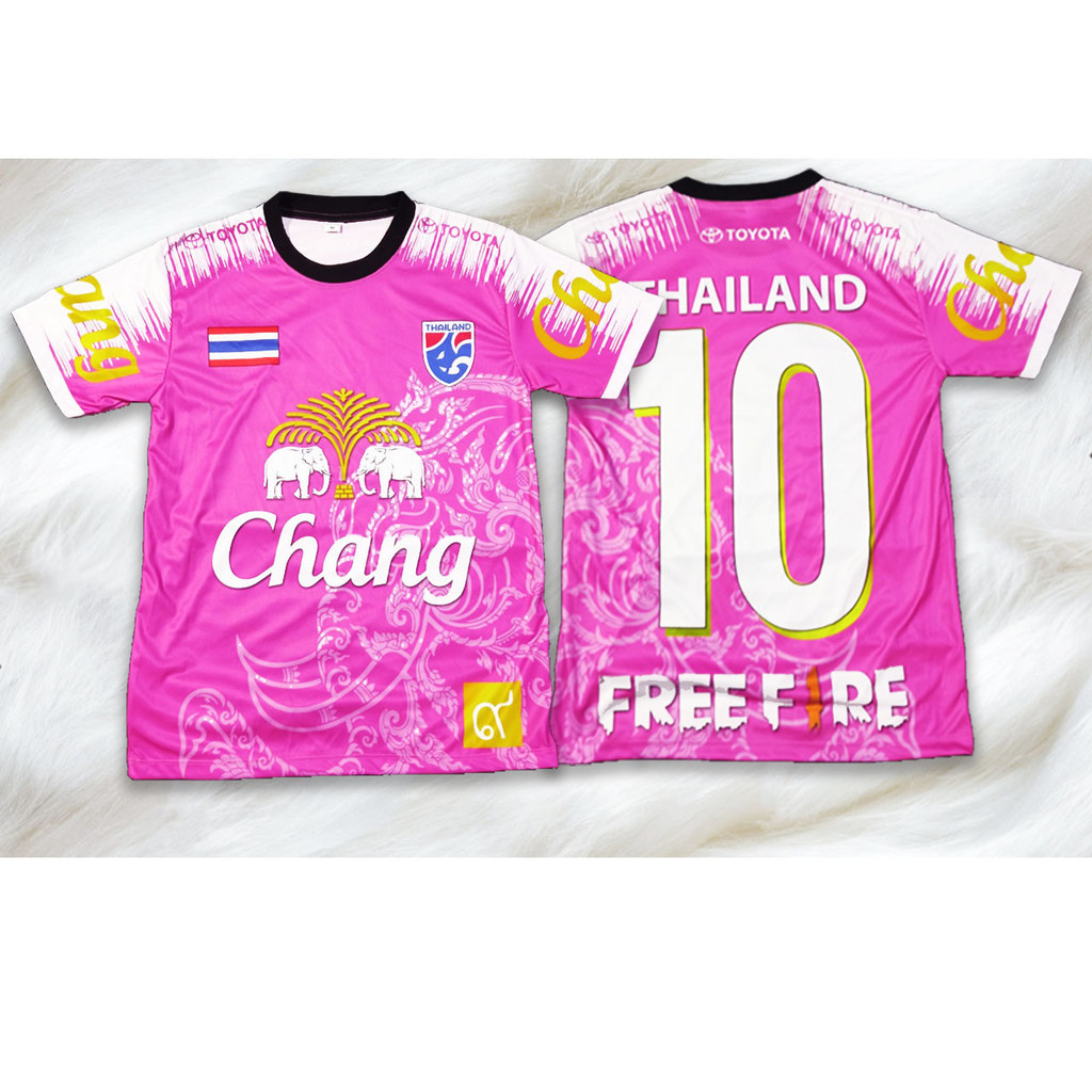 Thailand Football Jersey Numbe - Thai Silk Blouse ulasan dan harga