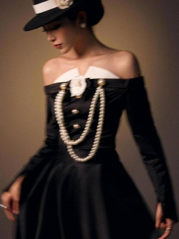 Black Hepburn Vintage Wedding  - Ethnic Fashion Studio ulasan dan harga
