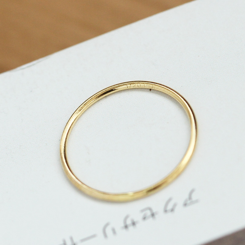 14K Gold Filled Stacking Ring  - Ethnic Fashion Jewellery ulasan dan harga