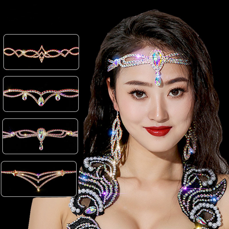 Women Rhinestone Forehead Head - Ethnic Fashion Jewellery ulasan dan harga